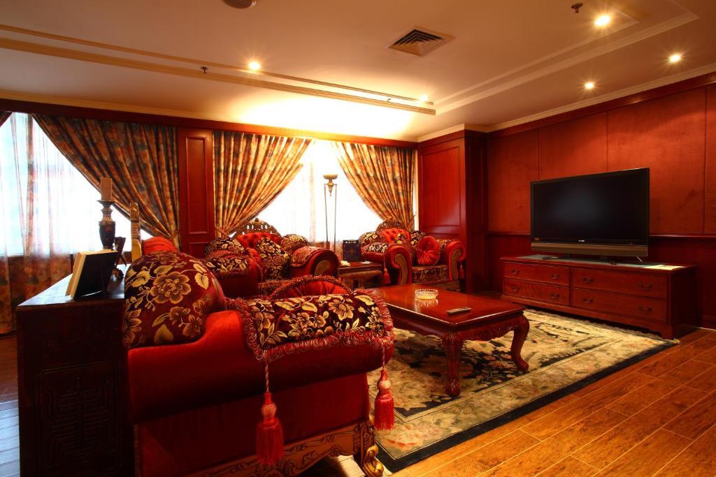 Beijing King Wing Hot Spring Hotel Pokoj fotografie